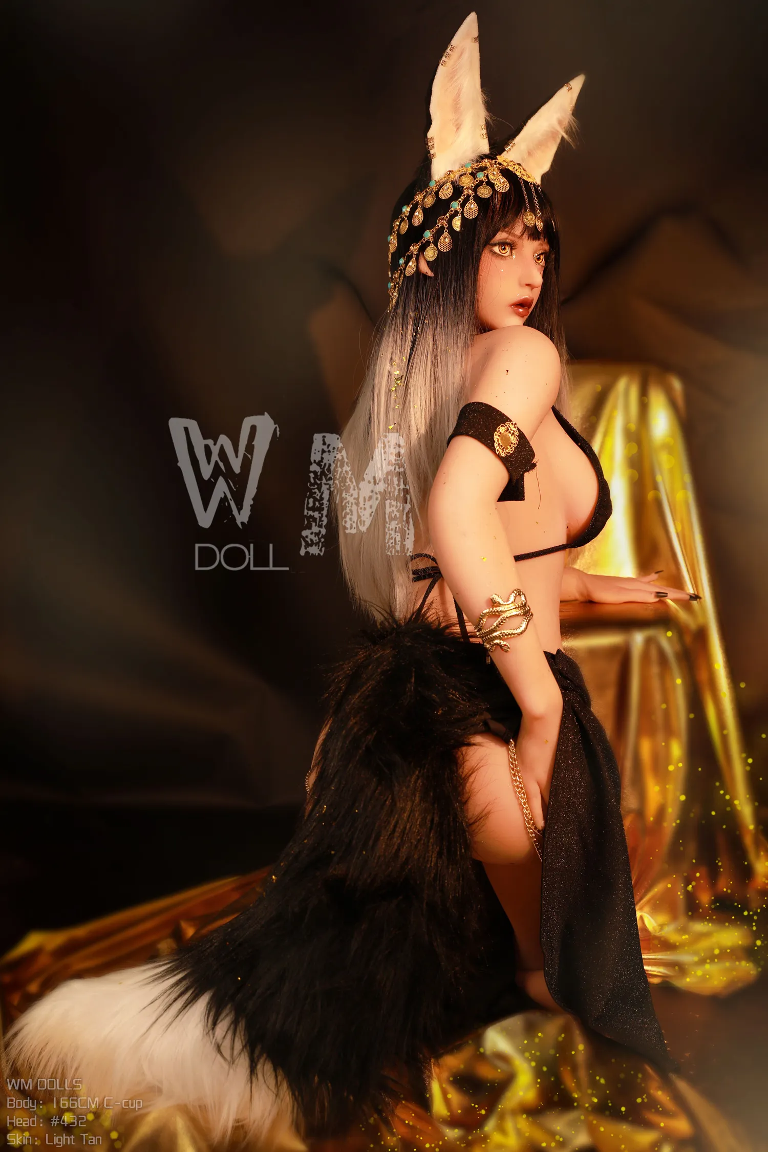 166cm (5ft5) C-Cup sex doll with metal skeleton S-TPE Sex Doll Head #432